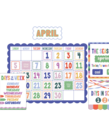 Color Crush Calendar Bulletin Board
