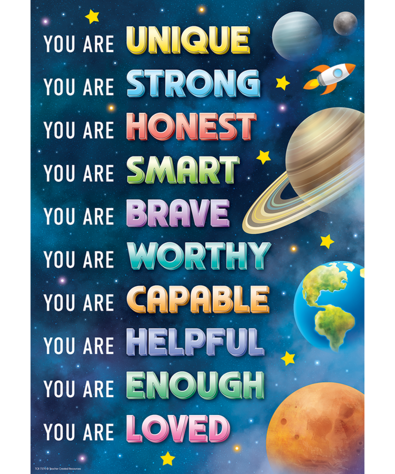 You Are Unique Positive Poster