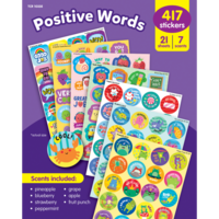 Positive Words Smelly Sticker Variety Pack