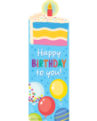 Birthday Cake Smelly Bookmarks