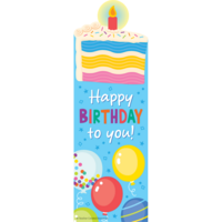 Birthday Cake Smelly Bookmarks