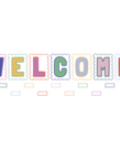 Color Crush Welcome Bulletin Board
