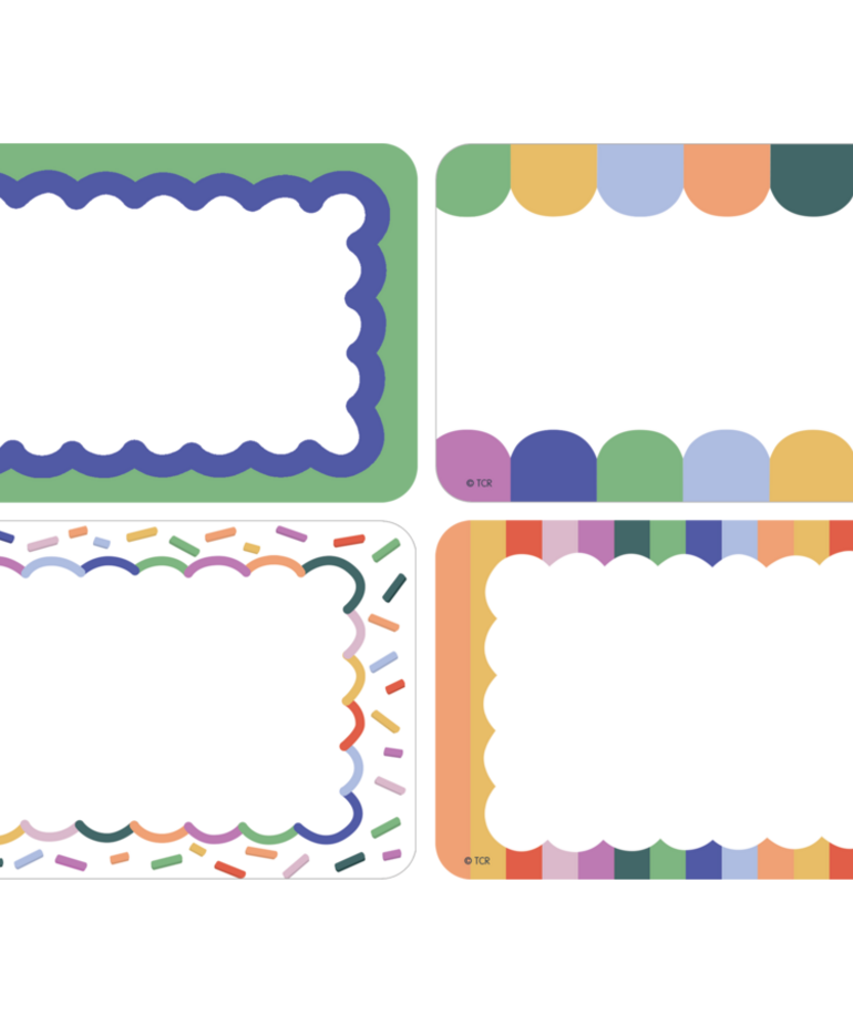 Color Crush Name Tags/Labels