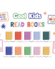 Color Crush Cool Kids Read Books Mini Bulletin Board