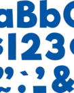 Everyday 4" Letter Blue