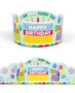 Colorful Happy Birthday Crowns