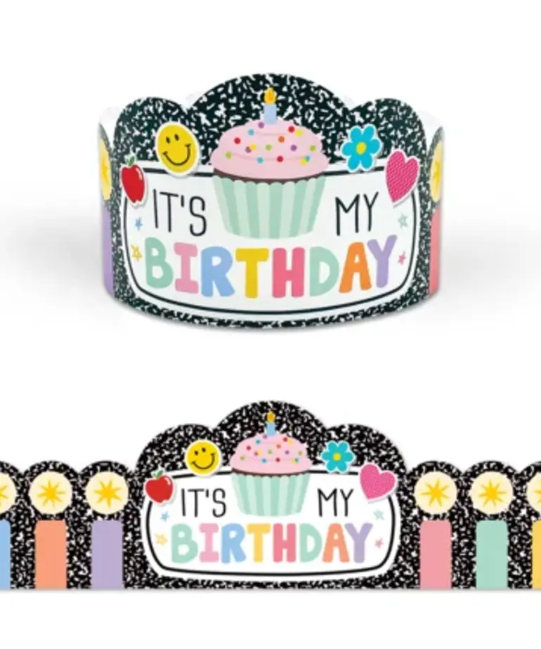 Cool for School Birthday Crowns