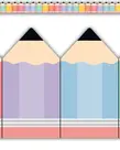 Cool for School Pencils Border