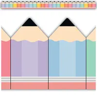 Cool for School Pencils Border