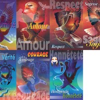 French Poster set - Seven Teachings