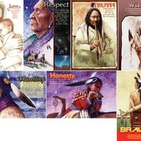 Seven Teachings poster set