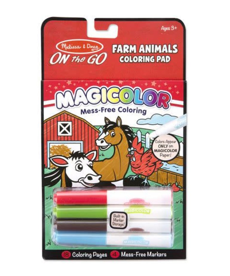 Magicolor Coloring Pad-Farm Animals