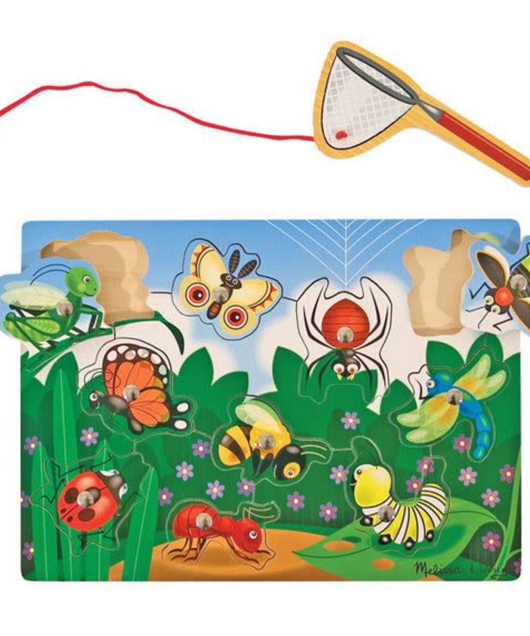 Magnetic Wooden Game-Bug Catching