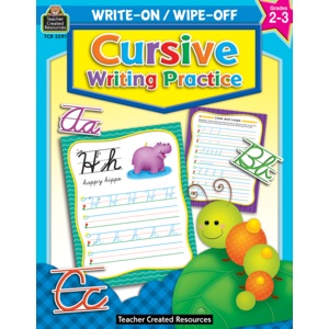 Cursive Writing Practice Write On/Wipe Off