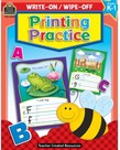 Printing Practice Write-On Wipe-Off Book