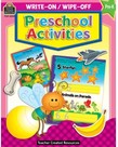 Preschool Activities Write-on Wipe-Off Book