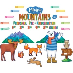 Nordic Trails Moving Mountains in...Bulletin Board Set