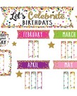 Let's Celebrate Birthdays Mini Bulletin Board