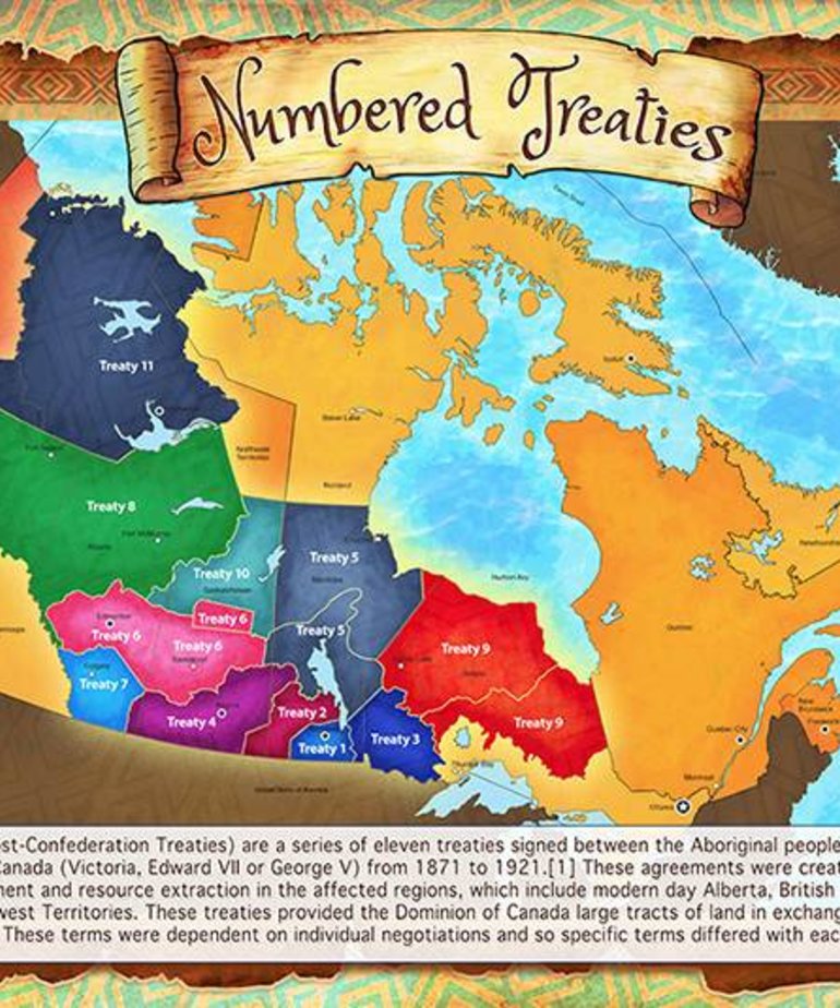 Numbered Treaties Poster 