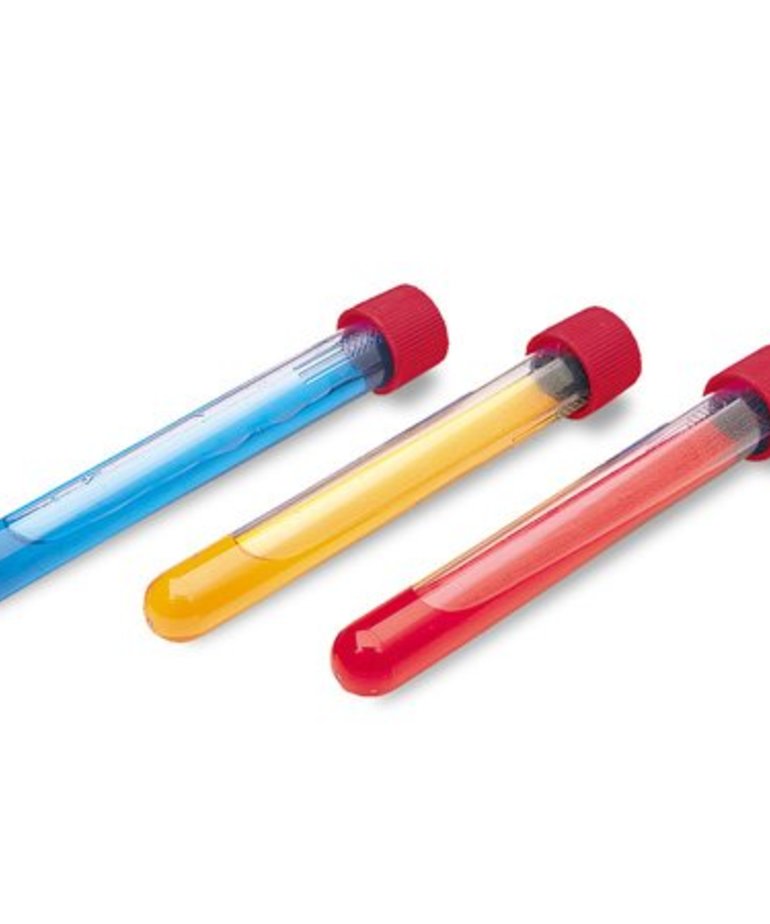 Learning Resources Plastic Test Tubes W/Caps(set of 12)
