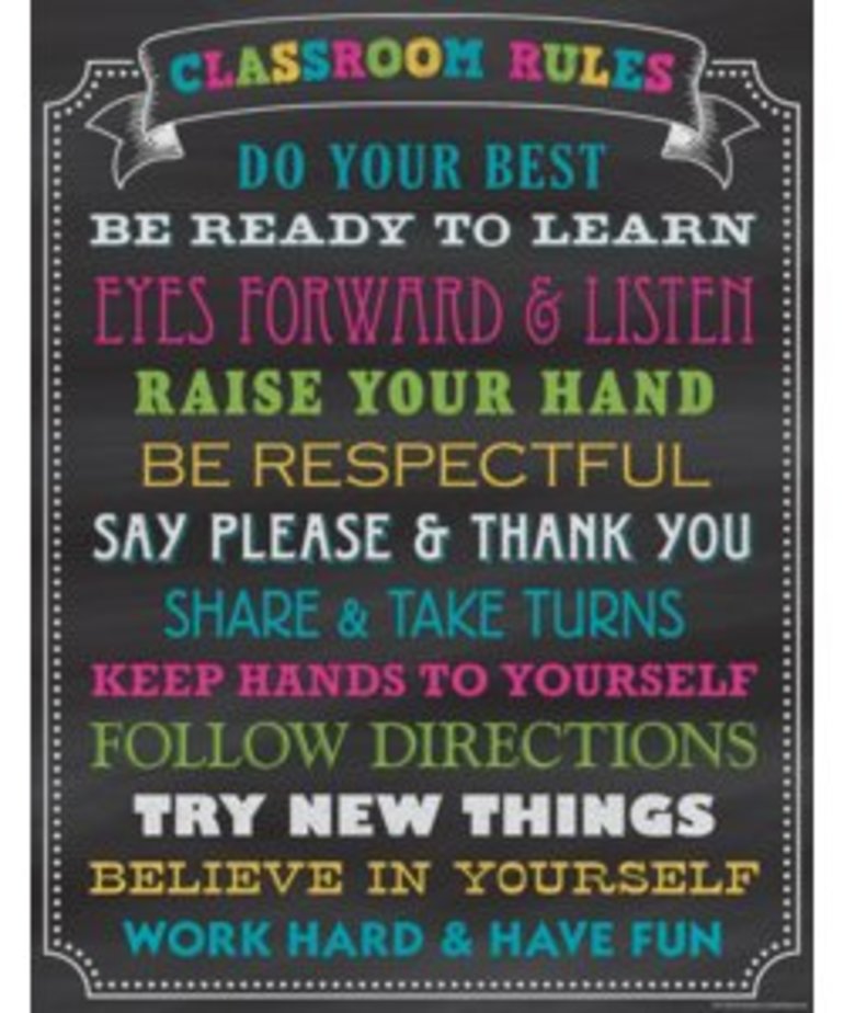 Classroom Rules Chart