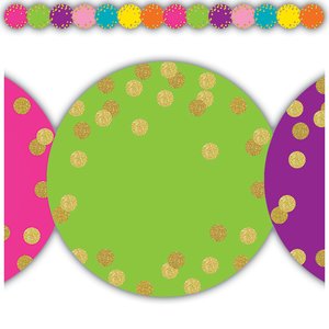 Circles Die-cut Border Trim