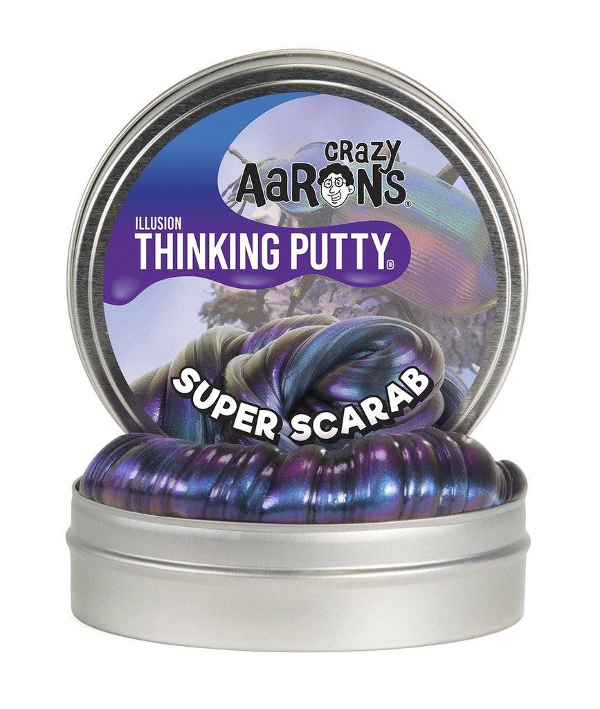 Crazy Aaron's Thinking Putty- Super Scarab