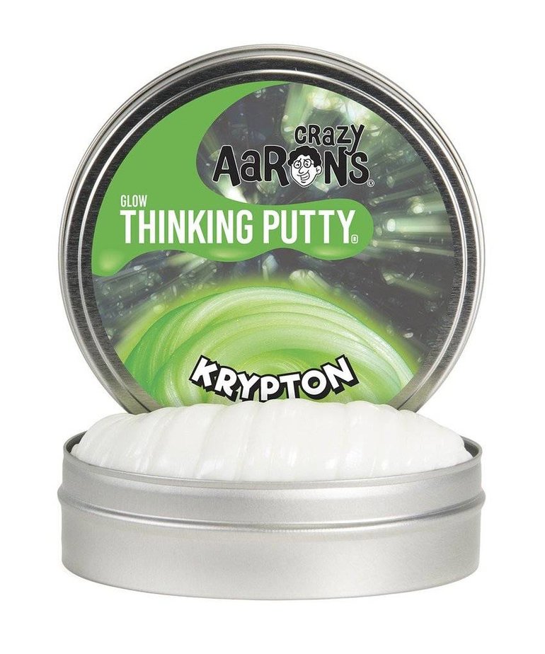 Crazy Aaron's Thinking Putty- Krypton