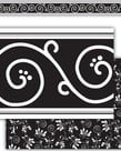 Black Decor Double Sided Border