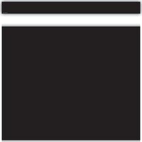 Black Border Straight Trim