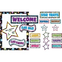 Fancy Stars Bulletin Board Set