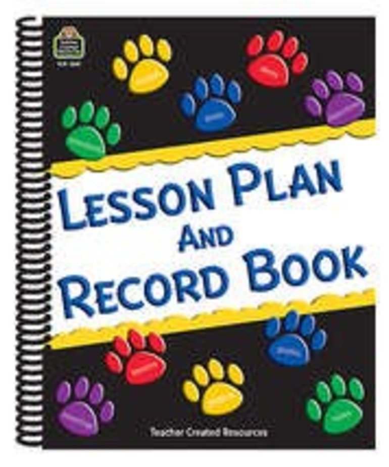 Paw Prints Lesson Plan & Record Book