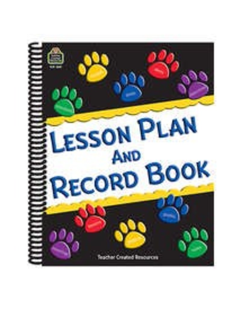 Paw Prints Lesson Plan & Record Book Inspiring Young Minds to Learn