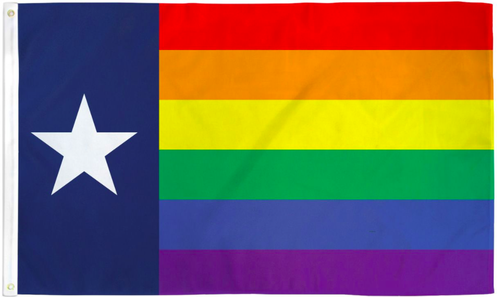 Pride Flags 3 x 5 Feet Texas