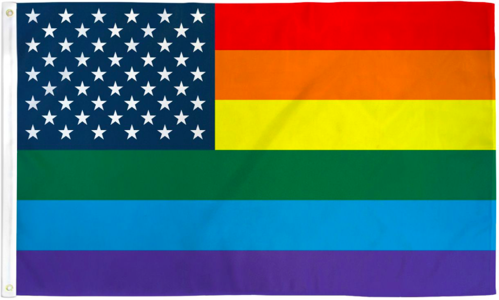 Pride Flags 3 x 5 Feet USA - Rainbow