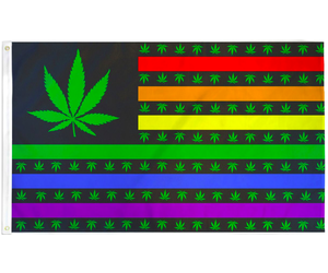 Weed EE. UU. 3 'x5' De Bandera De Marihuana Cannabis