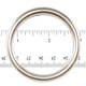 Jim Diamond Seamless Metal Ring - 1 7/8"