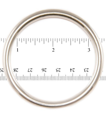 Jim Diamond Seamless Metal Ring - 2 1/4"