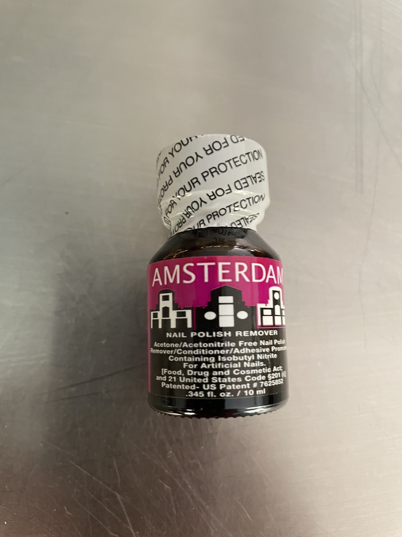 Amsterdam Nail Polish Remover 10ml