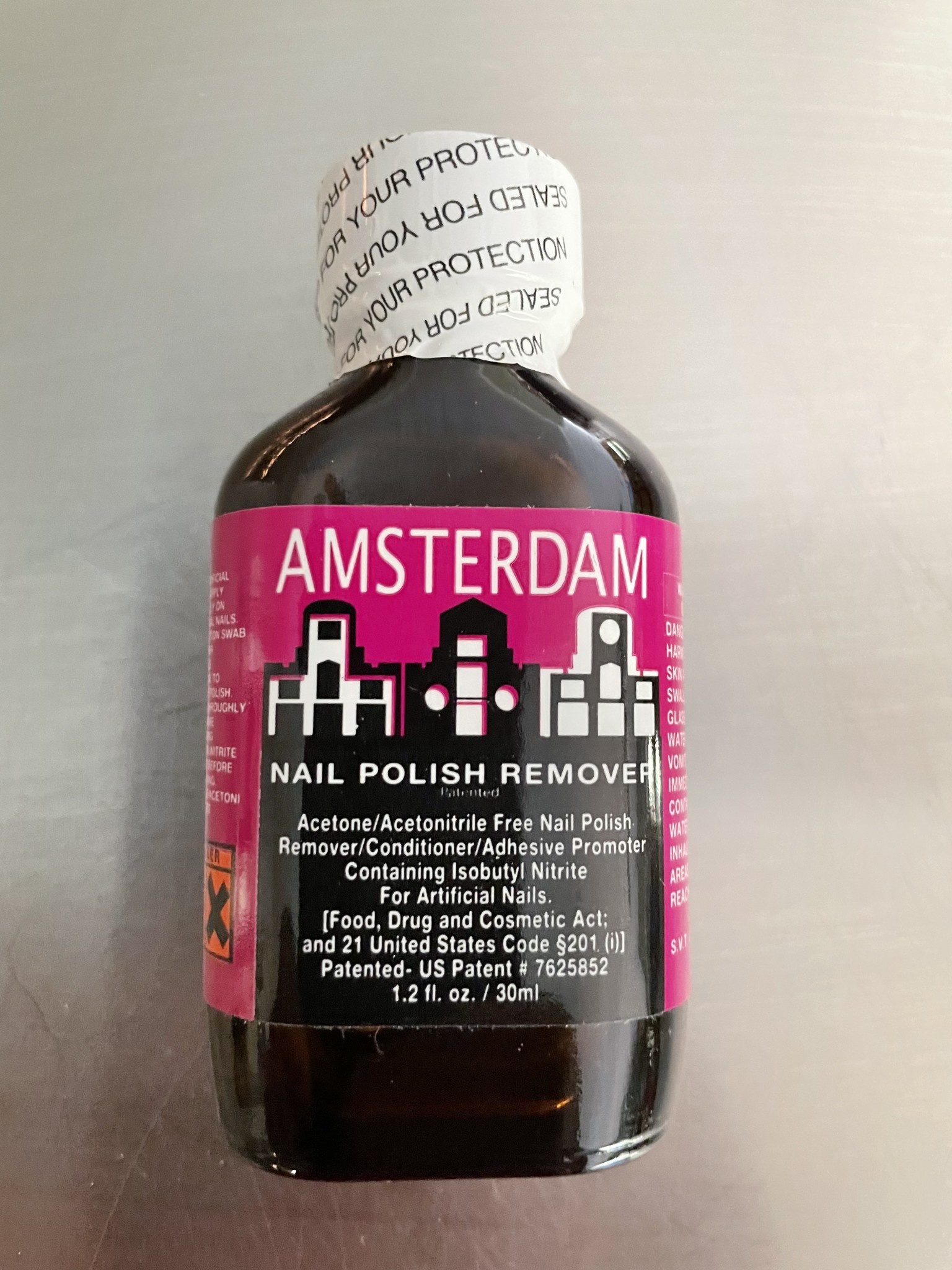 Amsterdam Nail Polish Remover 30ml