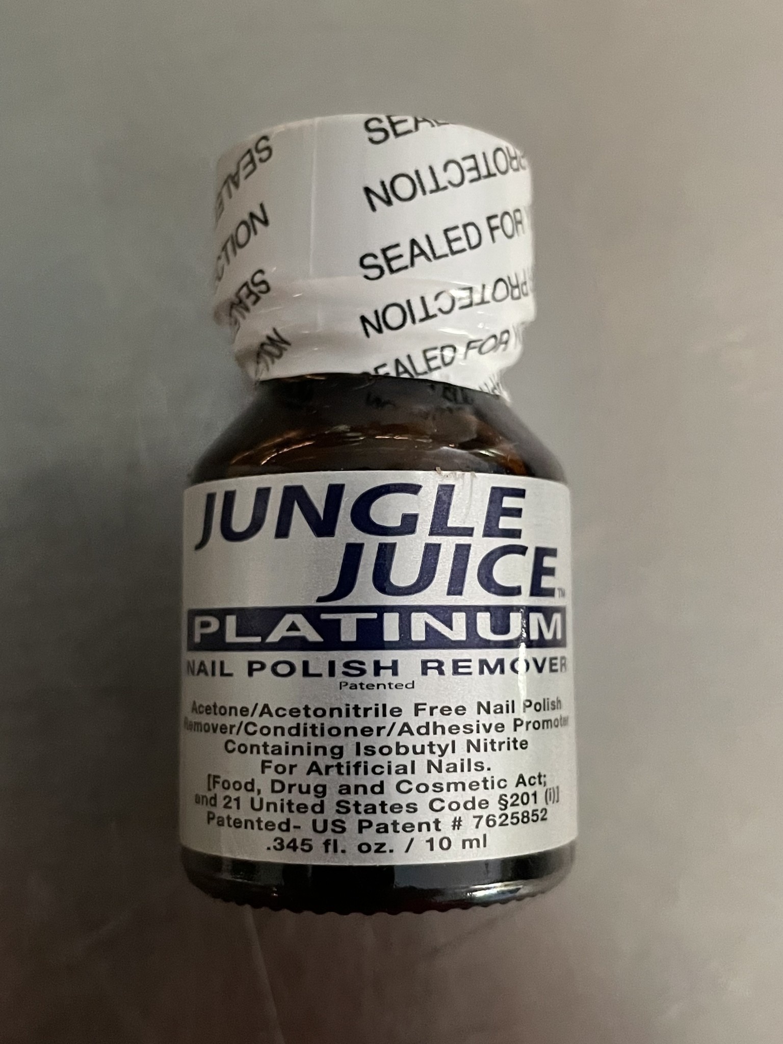 Jungle Juice Platinum Nail Polish Remover 10ml