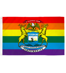 Pride Flags 3 x 5 Feet Michigan
