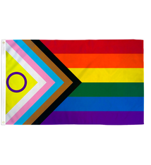 Inclusive Progress Pride Flags 2 x 3 Feet