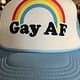 Trucker Hats by Headline Gay AF OS