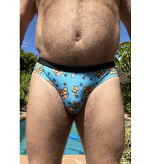 Swim Brief, Bears in Pride Sunglasses