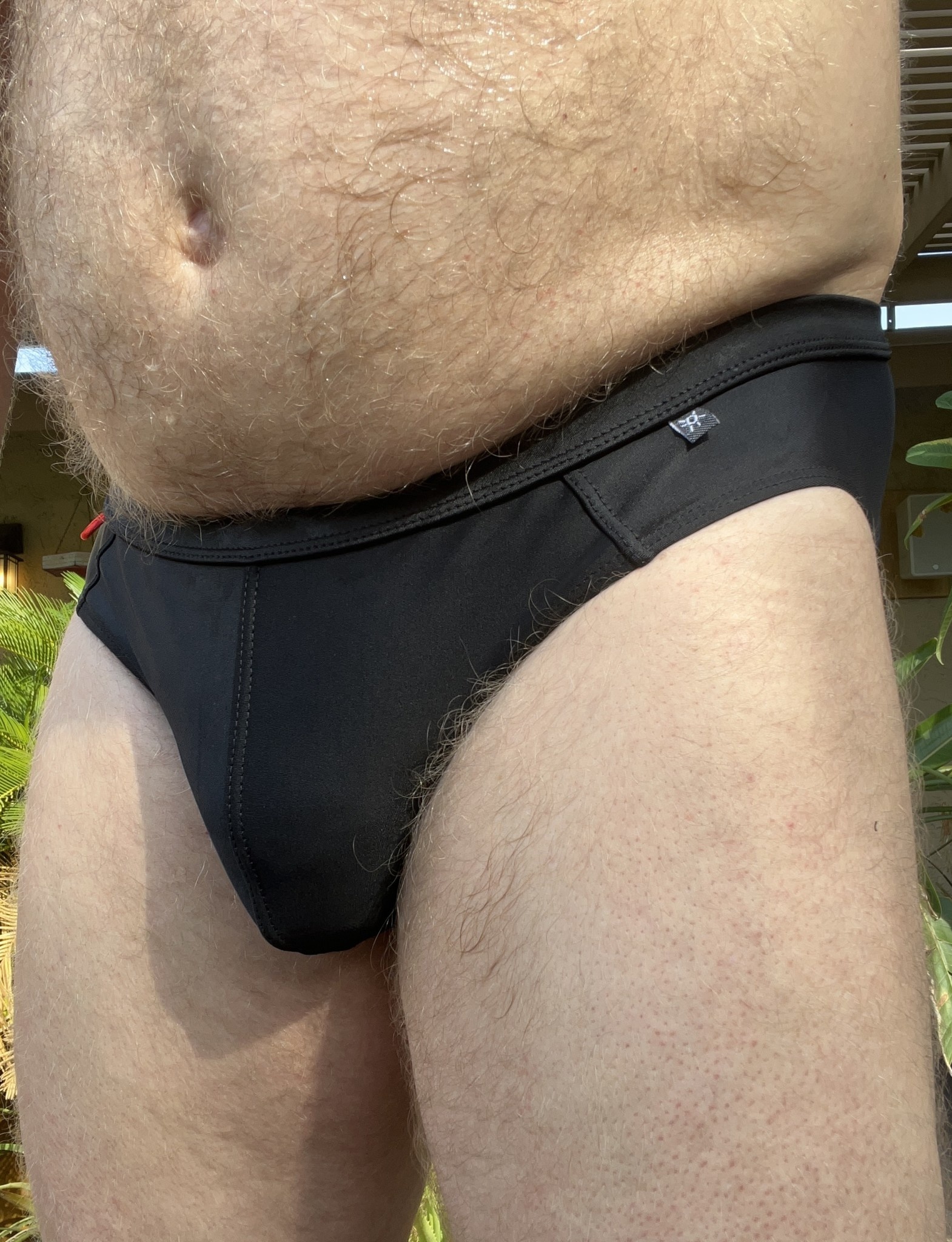 Swim Brief, Solid Black