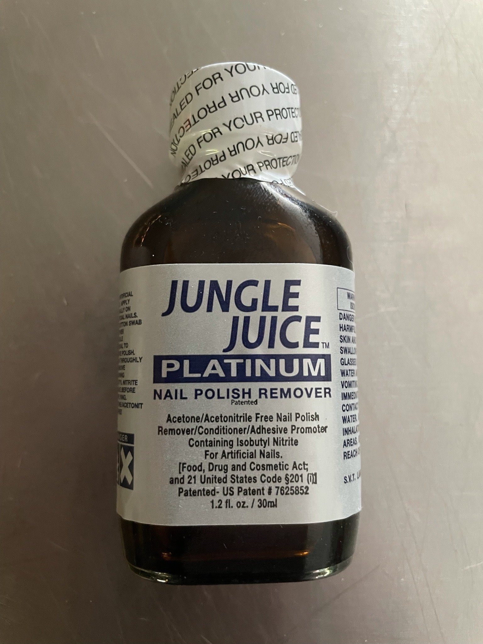 Jungle Juice Platinum Nail Polish Remover 30ml