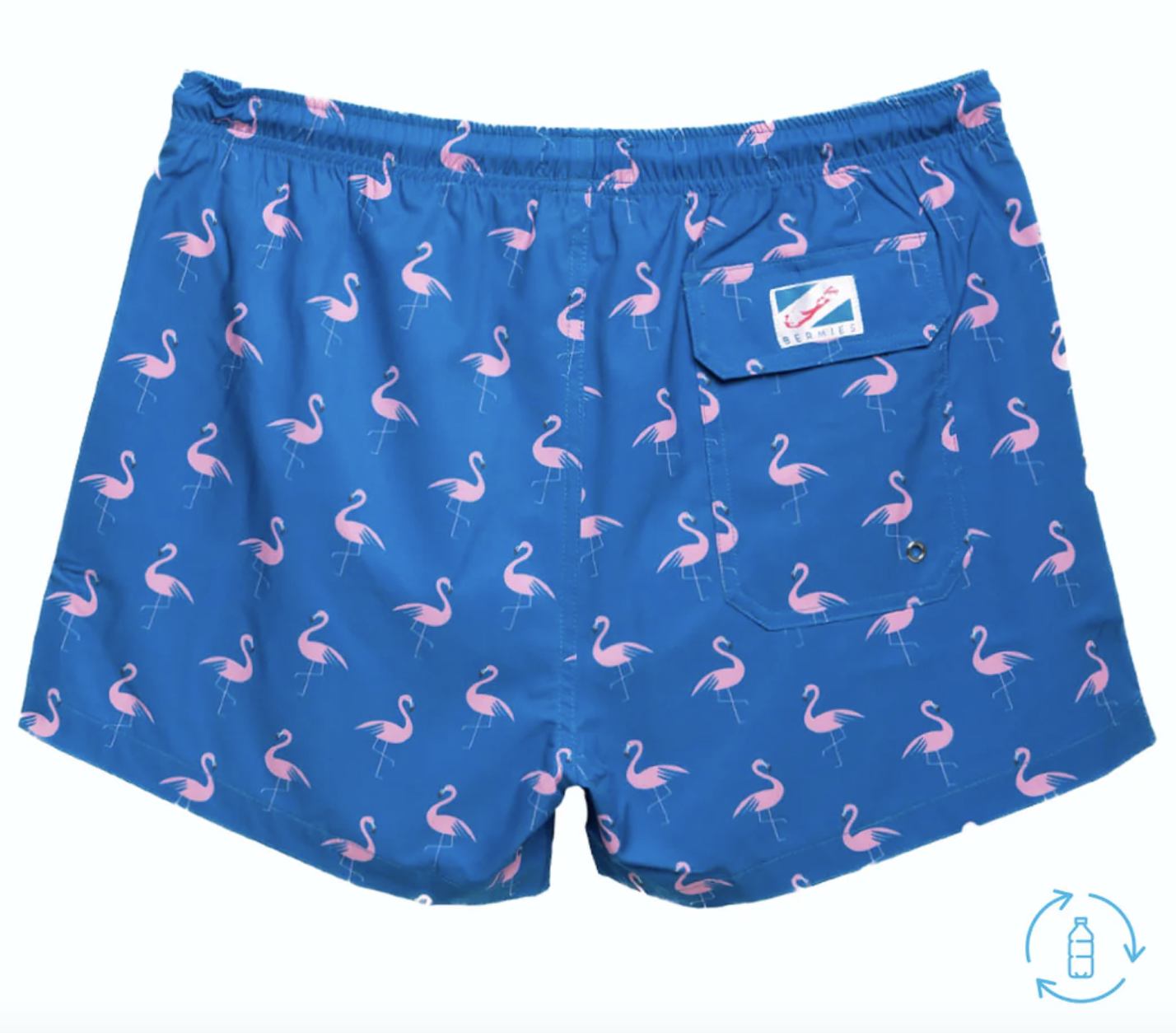 Crazy Flamingo, Eco Friendly Swim Short