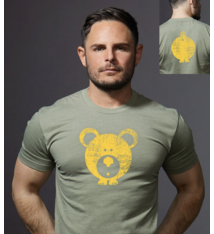 Butt Babies, Olive/Yellow Cub