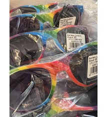 Classic Design, Rainbow Pride Glasses by Blue Gem, Unisex